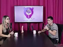 check out this compilation of digão da ilha and kel abate on bora cast with bruna carlos part 2 in sheer red