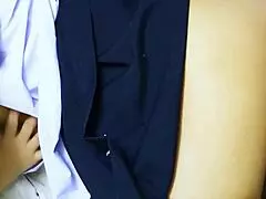 สาวไทยร่านควยนัดรุ่นพี่มาเปิดห้องเย็ดกันที่โรงแรมม่านรูด