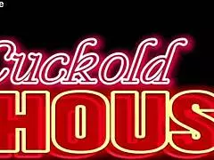 Homemade cuckold watches latina wife ride big cock moaning.