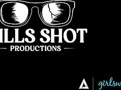 alex coal squirts massively from femdom counselor in public bdsm bondage rough lesbian scene