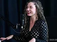 jujube delícia asks, 'ready for bora cast with bruna carlos? part 2 on sheer red'