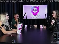 jujube delícia asks, 'ready for bora cast with bruna carlos? part 2 on sheer red'