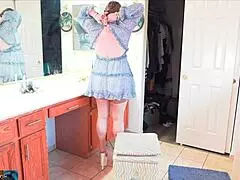 Helping Stepmom Dress I Get to Cum Inside Her