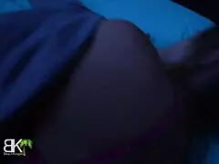 junior sneaks into stepmoms bed after nightmare 😱