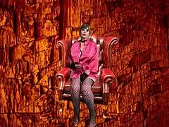 Granny Peggy Sue Pegs Big Myk And Cums Before He Does