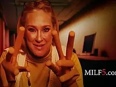 Step Mom Travels Multiverse To Intervene Step Daughters Choices And Have A Threesome