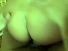 Demi blue performs in an anal scene with stockings and fishnets