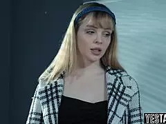 Big Tits Milf And Teen Secretary: Forbidden Lesbian Fun At Work?