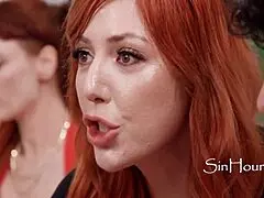 cougars compete for the best guy in a group setting