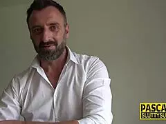 fetish milf sub experiences throating session