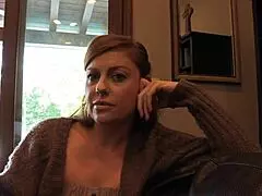 Aubrey Adams, Now Legal, Gets Her Asshole Fingered In Lingerie And Heels On The Bed