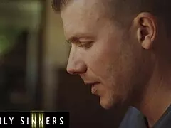 Family sinners - absolutely stunning milf has her pussy fucked hard by her stepson while she rides him