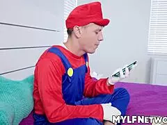 sophia blows huge monster cock on halloween, so enthusiastic!