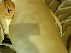 A 50-year-old man enjoys time with his old faithful sex doll.