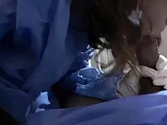 Nurse, suck my monster cock for a semen sample!