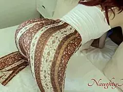 My Step-Mom Got Stuck Bent Over In My Room, So I Fucked Her Tight Pussy 😏