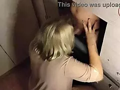 curvy blond housewife seduces delivery guy for quickie blowjob and rough fucking