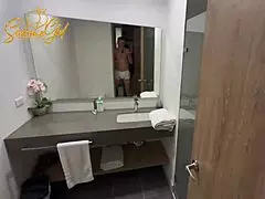 spying on my stepmom while her husband is not at home - salome gil