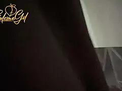 spying on my stepmom while her husband is not at home - salome gil