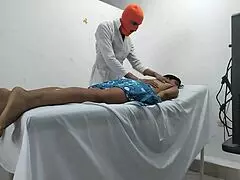 Doctor's massage plan changes when patient turns whore and rides him 😈