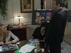 barbara summer and brooke banner rub pussies to cum