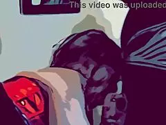 Granny in Fishnets and Corset Gives Justice League Blowjob