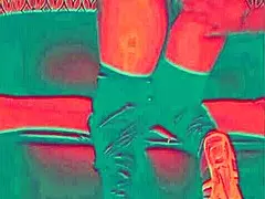 I let a stranger suck my ass in sexy leather gear 😈