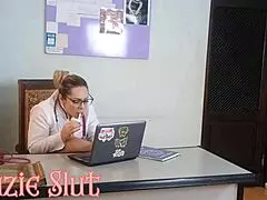 Exotic milf doctor Suzie gives her special remedy to the young guy