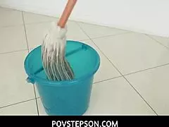 pov stepson watches busty milf christie stevens enjoy traditions