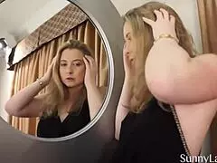 Sunny Lane Poses In Lingerie