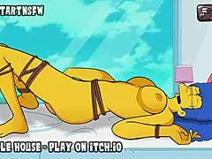 I luv Marge Simpson's milf scens with creampies in multiple positons – it's so hot! Hole Hous Game Rule 34 hentai.