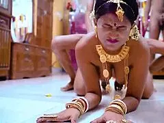 sudipa ki suhagraat - sudipas wedding night with five husband gangbang fucking full movie