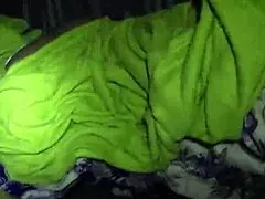 Young Student Licks Mature BBW Stepmother in Lingerie on Dorm Bed Roleplay