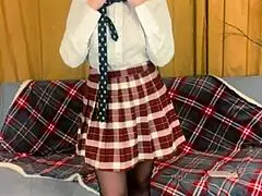 Busty Teacher Dominates With Strapon And Heels