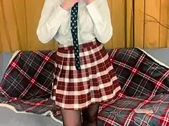 Busty Teacher Dominates With Strapon And Heels