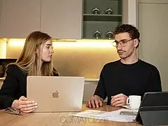 big tit secretary failing at her job 😏