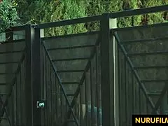 I see the lesbian wives with their nosey neighbor in bikinis