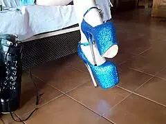 Look At Those Ankle Boots And High Heels