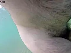 hey, check out this milf on the beach