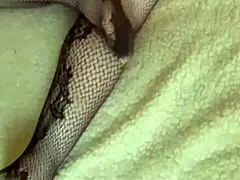 I woke up with cum on my sexy ass from KlaudiaAmbergirl, that brunette milf in stockings and lingerie.