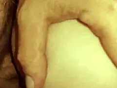 i'm fucking slutty milf hannah harper with her gaping ass and big tits on the bed