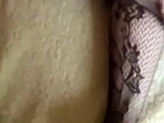 I woke up with cum on my sexy ass from KlaudiaAmbergirl, that brunette milf in stockings and lingerie.