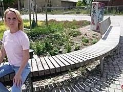 melisa rose feels the german scout's cock sliding into her tight pussy without condom