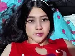 Colombian Babe In Costume Makes Him Cum Inside