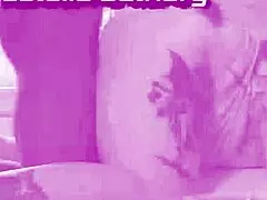 Girlfriend feels pain as i push into her anal at home.