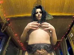 milfycalla dances in hot lingerie