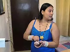 desi milf puja fucks prem with blowjobs and assfucking