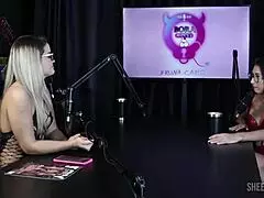 compilados da luciana picchi no bora cast com bruna carlos e matheus caetano parte 3