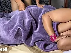 what's a stepson doing with his hairy pakistani stepmom in anal sex?