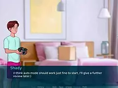 sexnote part 6 parody game with classmate and mother in law